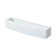 Plastic wandgemonteerd schoenenrek Ruimtebesparende-Wit