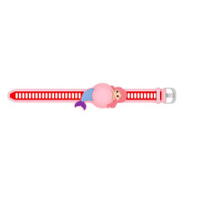 Bandhülle für Ortungsgerät, Cartoon-Muster, Armband,