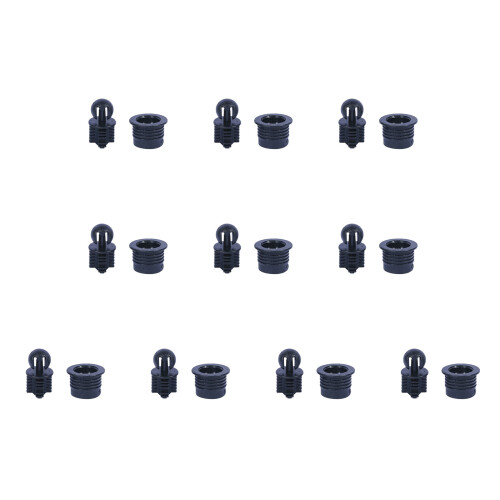 10 Stuks Professionele Luidspreker Mesh Clip Hard Plastic-8