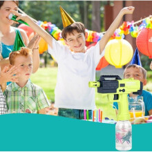 Elektrische Wasserpistole, 300 ml, 10 m Reichweite, für den Außenbereich geeignet, für Erwachsene und Kinder, blauer Kunststoff