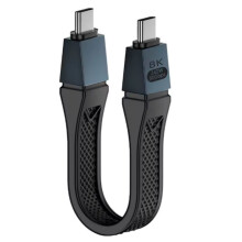 Nowy Kabel USB4 2.0 80Gbps Gen4 USB C do Egpu 16K Pd 240W Jednokierunkowy 120Gbps Krótki Kabel Czarny