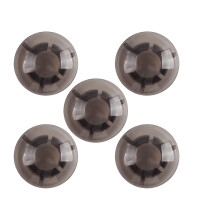 Guitar Effect Footswitch-Neutral mushroom Gray and black 5 pie