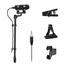 IM-22 Wired Microphone for Saxophone, Violin, Piano, Horn Hypercardioid Portable Sax Mic,L4