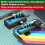 Draadloze dasspeldmicrofoon voor iPhone, Android en iPad, voor video-opnames, streaming, interviews en vloggen. 3