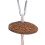 2X  Natural Coconut Husk Coconut Hide with Ladder for Bird Shell Hideaway Durable  2 7
