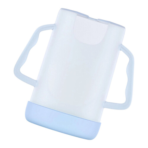 Support de pochette anti-compression avec poignée pour-Bleu