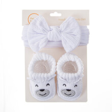 Ensemble de marchettes et bandeau élégants pour bébé,-DP3492A