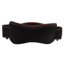 Attelle de genou élastique pour rotule, sangle de-Noirorange