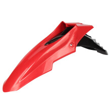 Plastique technique de haute résistance de-Rouge devant et bla