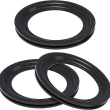 Heavy Duty Camping Toilet Flange Seal Flexible Silicone-3 pack