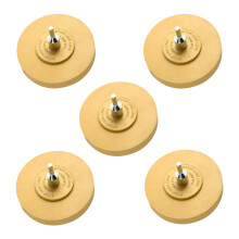 5pcs 3.5 Inch 88mm Diameter Rubber Buffing Wheel For Car