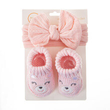 Breathable Knitted Baby Shoes Walking Footwear And Cute-DP34914
