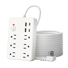 Reliable Electrical Outlet 110V-125V With Circuit-1.8M white
