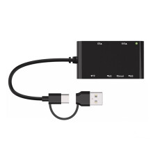 Czytnik Kart USB C USB 3.0 Multi Card 6 w 1 /MS/M2/TF/SIM/ Picture Card Reader Emory Stick Pro Duo Adapter