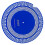 Disque stroboscopique de platines de 12 pouces pour-Bleu 1