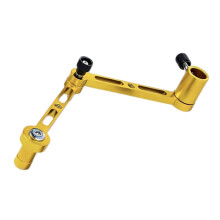 Fishing Chair Extension Rod Baits Tray Holder with 17Mm-Golden