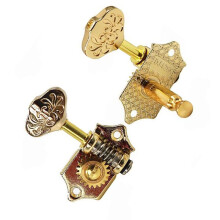 Guitar String Tuning Pegs Tuners Machine Heads Classic Open Type Golden Retro 3L 3R for Classical Guitar Replacement