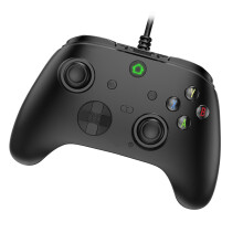 Ergonomic Shock Resistant Gaming Controller With Linear-Black