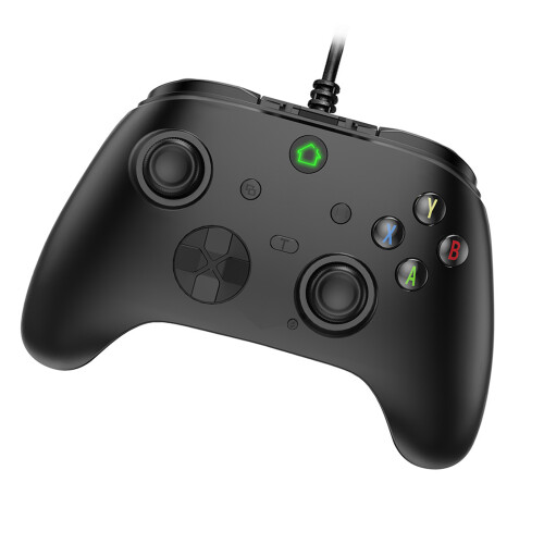 Ergonomic Shock Resistant Gaming Controller With Linear-Black