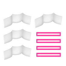Pack of Handy Mahjong Player Set Contains 4Pcs Protective-Pink