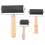 3 Pack Rubber-Roller Brayer Rollers 1.4/2.4/4 Inch Art  Roller for Printmaking,Ink,Wallpapers Stamping Gluing Tools 1