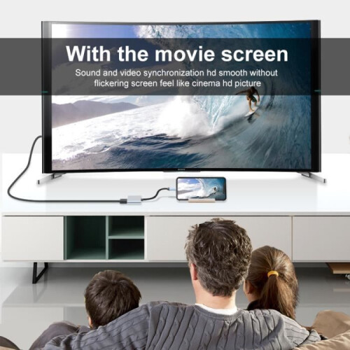 Προσαρμογέας USB-C σε Διπλό HDMI, Διανομέας USB-C 4 σε 1 με 2 Θύρες HDMI 4K, Σταθμός Σύνδεσης γ 2