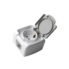 IP54 staub- und wasserbeständige-Einzelsteckdose