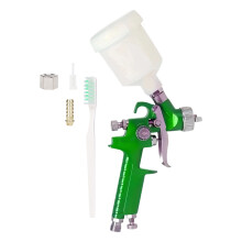 0,8 mm Düse Professionelle HVLP Farbspritzpistolen Airbrush-Grün