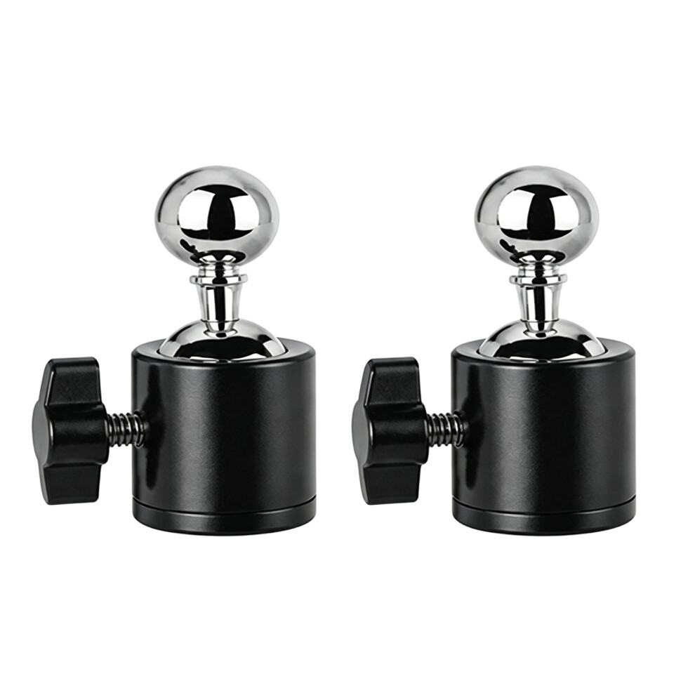2Pack 17Mm Ball Head Connectors For Camera Monitor Stand Light 7627001653832