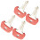 Key for  702 Electric Stapler Ignition Key 702 for Microphone , 20PCS 4