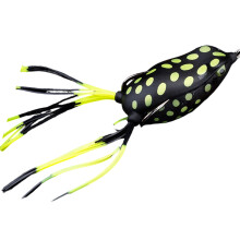 Simulated Frogs Fishing Lure with Double Hooks Topwater Soft-3