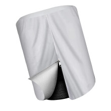 All Weather Protection Tire Jacket With Reinforced-Silver M