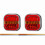 Pair High Brightness LED Trailer Tail Lights with-1 1