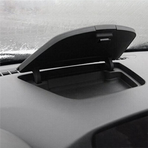 Car Dashboard Central Control Storage Box Cover Accessories for  Cruze 2010-2015 Grey 2