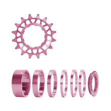 Single-speed cassettes met afstandshouder en-16T Roze