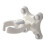 Foldable Infant Standing Shower Rack Plastic Bath-Simple gray 1