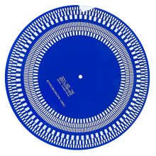 LP's Vinylplaten Platenspelers Phono Toerenteller-Blauw