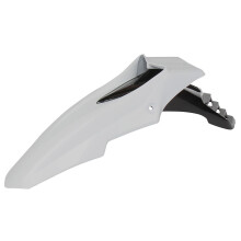 Stevig crossmotor spatbord, meerkleurige optie,-Wit vooraan en b