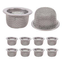 10Pcs Double Screen Filter Cocktail Smoker Screen Mesh Bowl Screen Filter for Bourbon Whiskey Smoker
