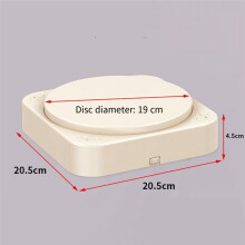 Household Small Rotary Sushi Machine Automatic Rotating Dessert Cake Booth Rack Music for Wedding Birthday Gift