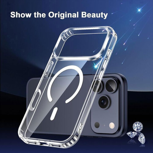 Θήκη Προστασίας για iPhone 17 Pro, Μαγνητική, Αντιστρoβική, με 2 Προστατευτικά Γυαλιά 2