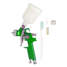 HVLP Sprayer Guns Pneumatic Airbrush Sprayer Professional-Green