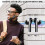 Ασύρματα ακουστικά με μείωση θορύβου ANC και ENC, Bluetooth 5.3, οθόνη LED, αδιάβροχα IP7, 3 3