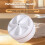 2pcs Portable  Washing Machine Turbo Agitator with USB and Suction Cup,Automatic Washer(Direction Double Turn) 2