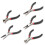 10Pcs Jewellery  Pliers Tools Kit Cutter Chain Round Bent Nose Beading Making 2