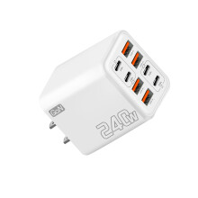 240W Powerful GaNs Chargers 8Port Simultaneous Charging-White
