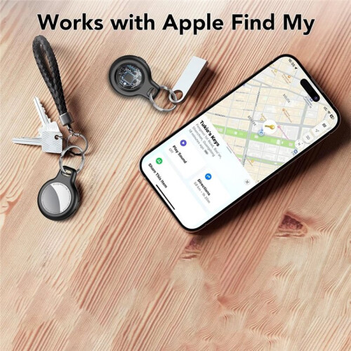 Air Tracker Tags,  Tracker, Replaceable Battery, Key Finder and Item Locator  Tag for Keys, Bag, Luggage