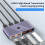 USB3.0  Adapter 4 in 4 Out USB Switcher  PC Laptop for Printer Keyboard Mouse U Disk Sharer Controller 8
