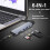 Διανομέας USB C 6 σε 1 με θύρα HDMI 4K, 2 θύρες USB, PD 100W, αναγνώστη κάρτας SD και TF, πολυθύρ 2