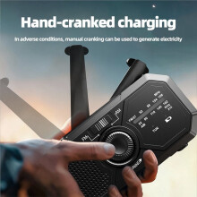 Portable Solar Radio Emergency Kits Aid Radio with Crank Dynamo AM/FM RadioBlackout Power Station